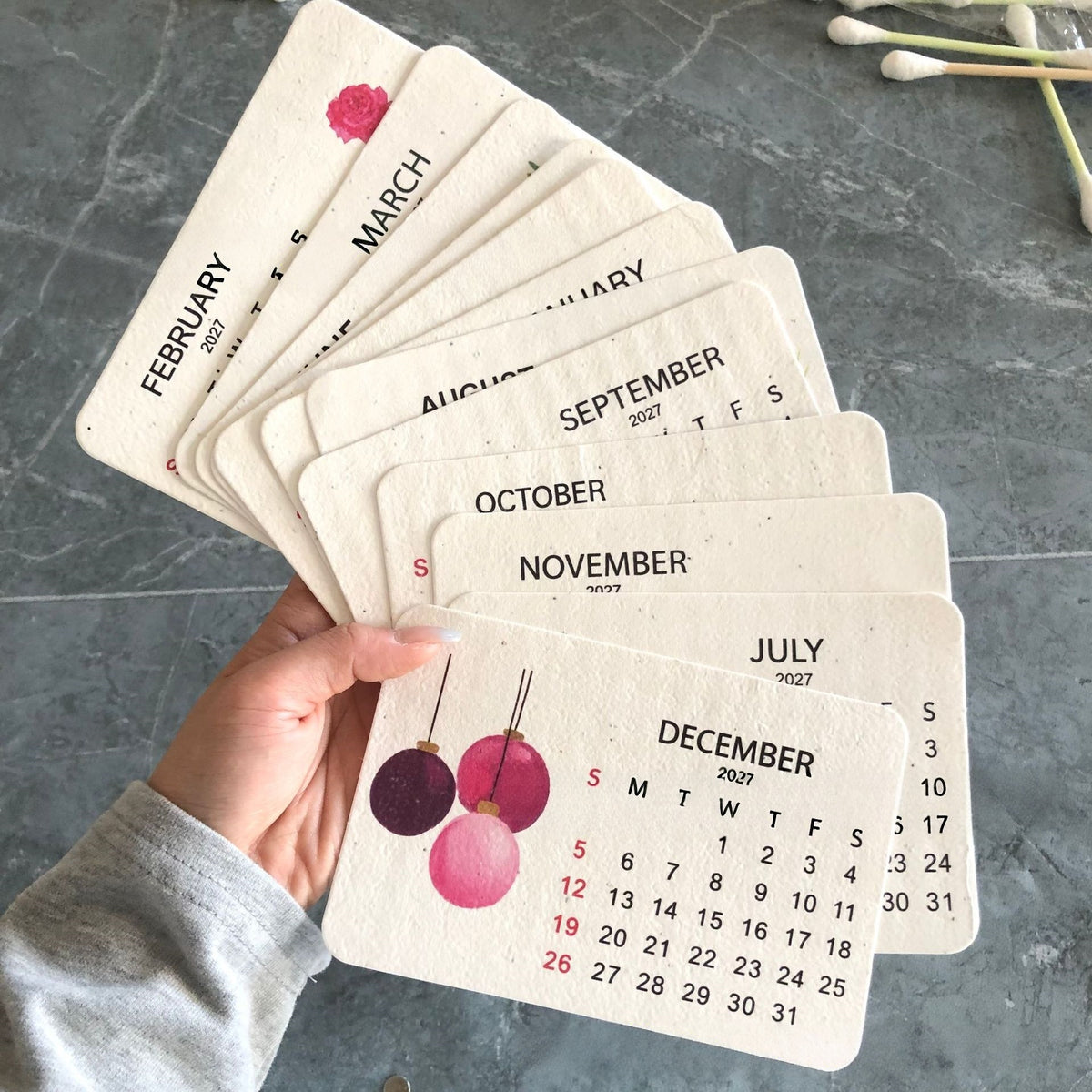 ✨Early Holiday Sale 70% OFF🌱Eco-Friendly Plantable “Timeless” Seed Calendar 2027