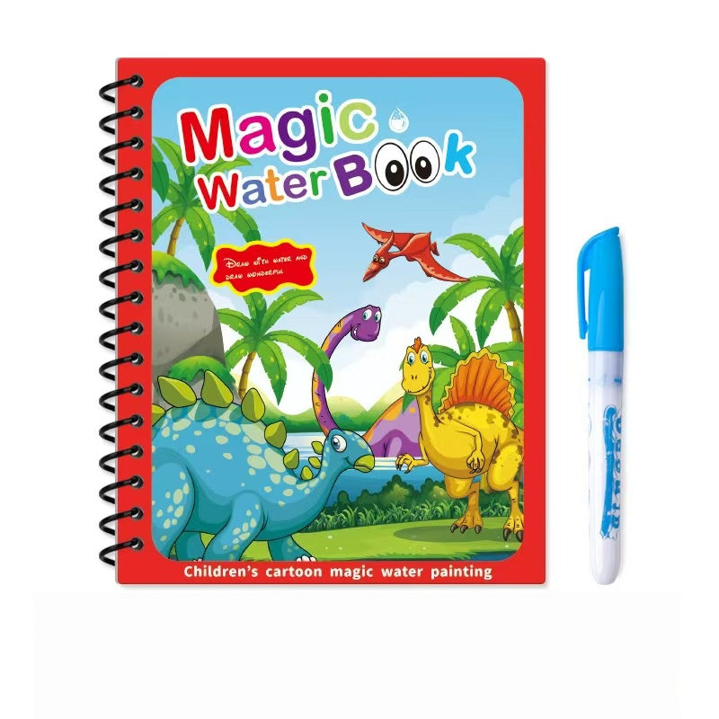 Kids Mess-Free Water Coloring Book | WONDERINK