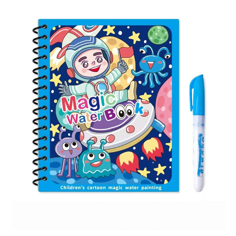 Kids Mess-Free Water Coloring Book | WONDERINK