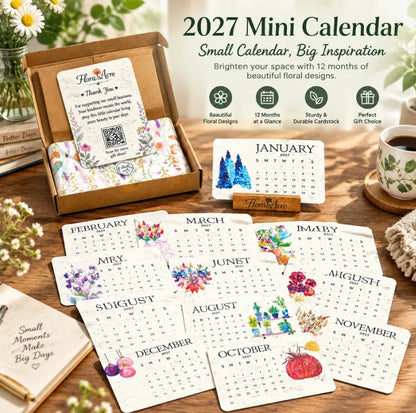 ✨Early Holiday Sale 70% OFF🌱Eco-Friendly Plantable “Timeless” Seed Calendar 2027