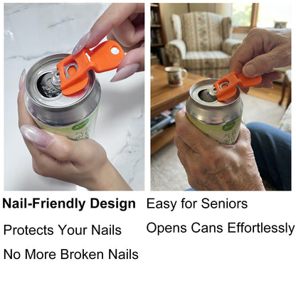 Portable Can Barricade: Bug Protection & Fingernail Saver