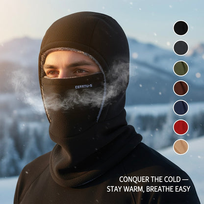 Windproof 3-in-1 Winter Balaclava – Warm Hood, Face Mask & Neck Warmer