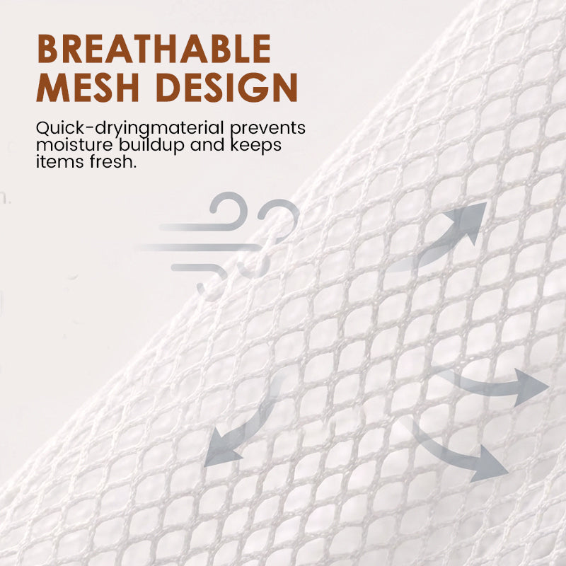 Portable Mesh Toiletry Bag – Lightweight, Breathable & Quick-Dry