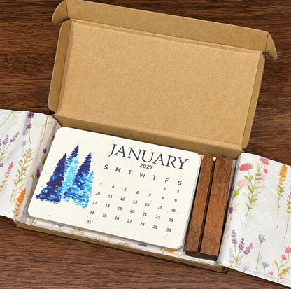✨Early Holiday Sale 70% OFF🌱Eco-Friendly Plantable “Timeless” Seed Calendar 2027