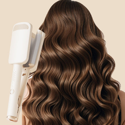 32mm Deep Wave Hair Curler, French Wave Curling Iron，Purple