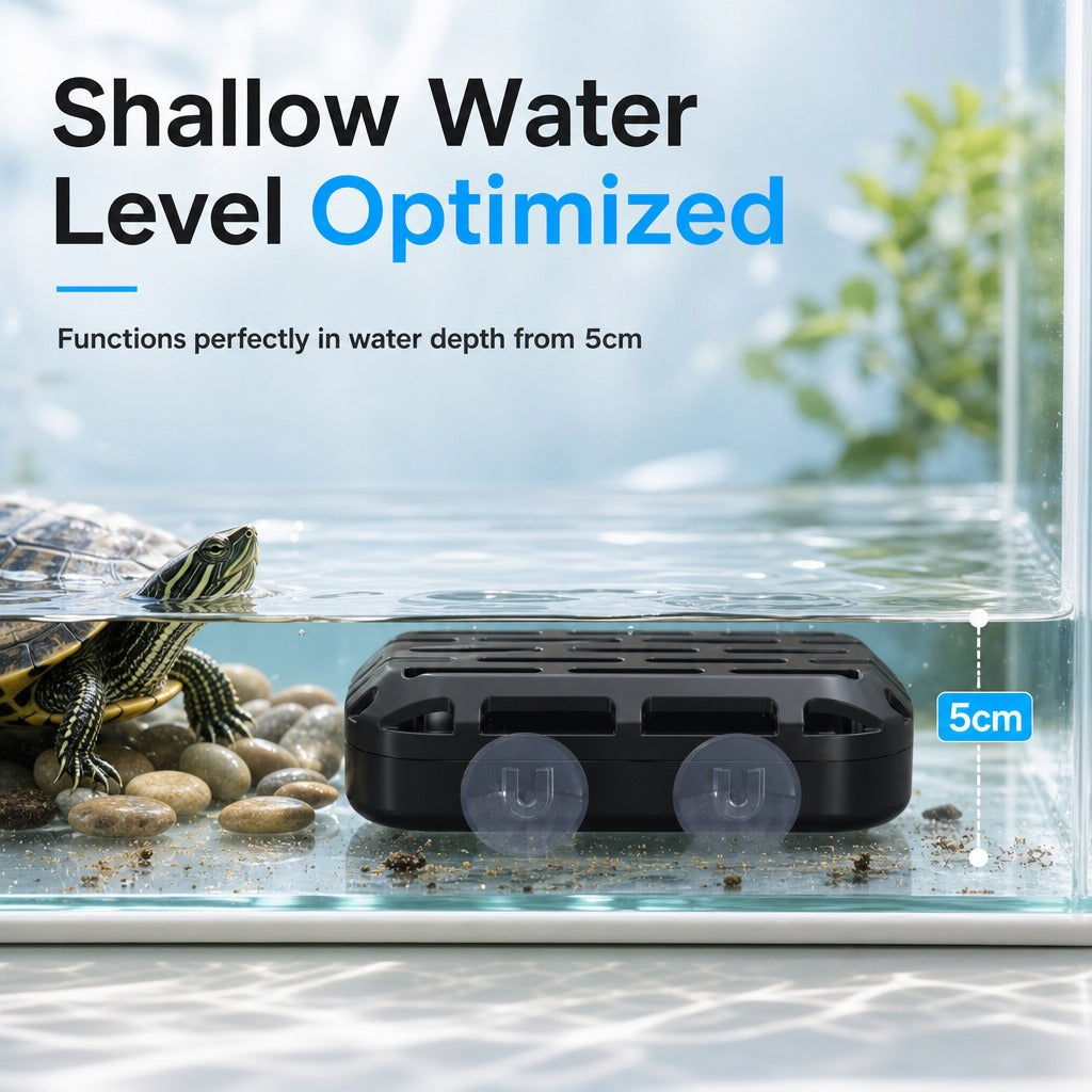 🐢2-in-1 Turtle Waste Collector & Aquarium Cleaner – Keep Your Tank Clean Effortlessly