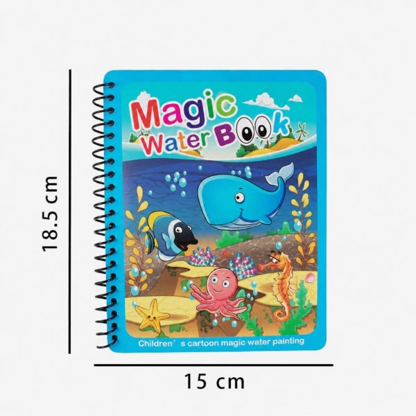 Kids Mess-Free Water Coloring Book | WONDERINK