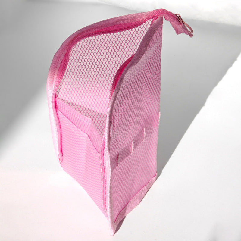 Portable Mesh Toiletry Bag – Lightweight, Breathable & Quick-Dry