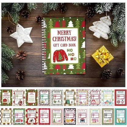🎄 Christmas Gift Card Book – 12 Days of Holiday Surprises