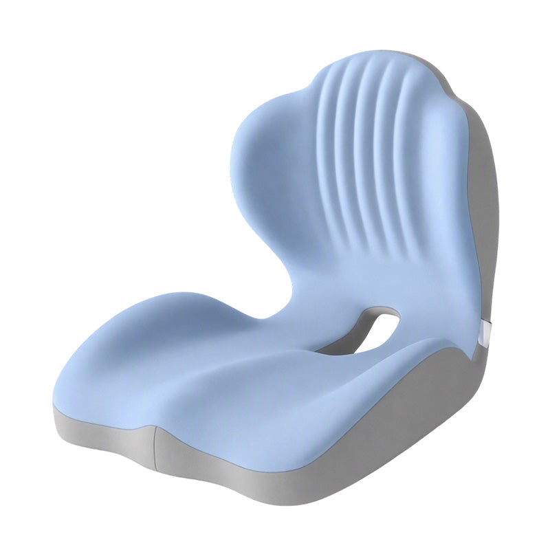 Ergonomic Memory Foam Seat Cushion with Back Support – Stay Comfortable All Day, Perfect for Office, Car & Home