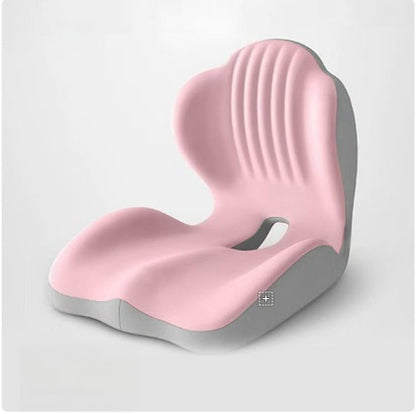 Ergonomic Memory Foam Seat Cushion with Back Support – Stay Comfortable All Day, Perfect for Office, Car & Home