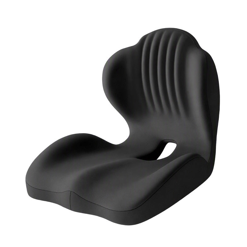 Ergonomic Memory Foam Seat Cushion with Back Support – Stay Comfortable All Day, Perfect for Office, Car & Home
