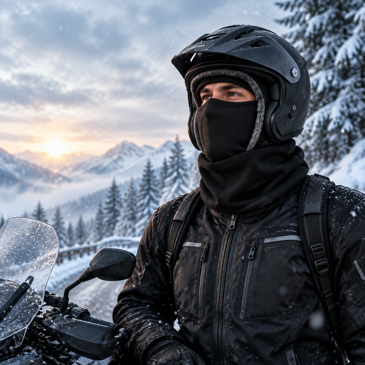 Windproof 3-in-1 Winter Balaclava – Warm Hood, Face Mask & Neck Warmer