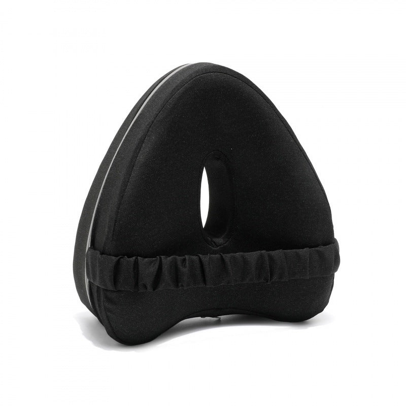 Memory Foam Knee Pillow for Side Sleepers – Ergonomic Leg Pillow with Adjustable Strap for Hip, Knee & Back Support