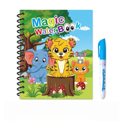 Kids Mess-Free Water Coloring Book | WONDERINK