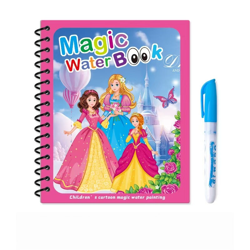 Kids Mess-Free Water Coloring Book | WONDERINK